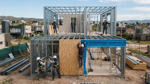 Ejecución Integral de Vivienda Unifamiliar en Steel Framing y Drywall Fecotec