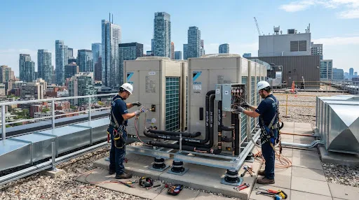 Climatización Central VRV / VRF y HVAC Industrial