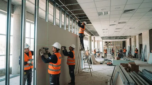 Steel framing y drywall tabiquería
